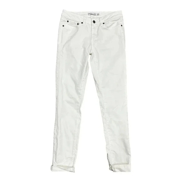 Prana White Skinny Jeans 0 - Picture 1 of 4